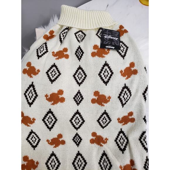 NEW‎ XXL Disney Chewy Mickey Mouse Southwest DOG SWEATER fall autumn dress up - Picture 2 of 5